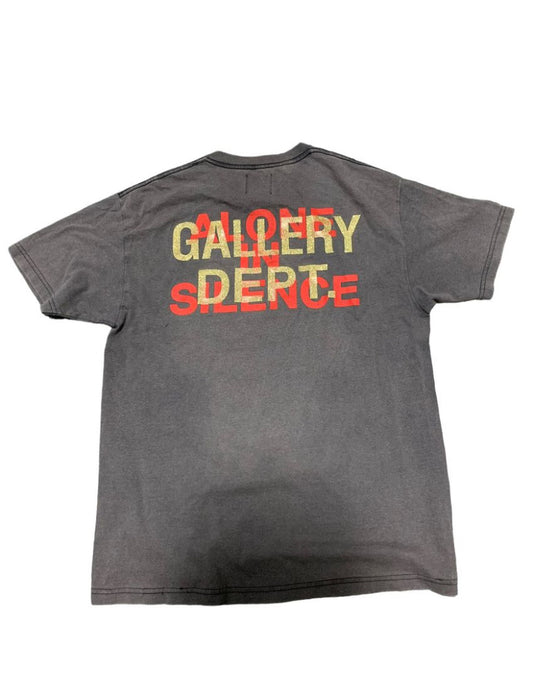 Gallery Dept Shirt alone in silence tee gray