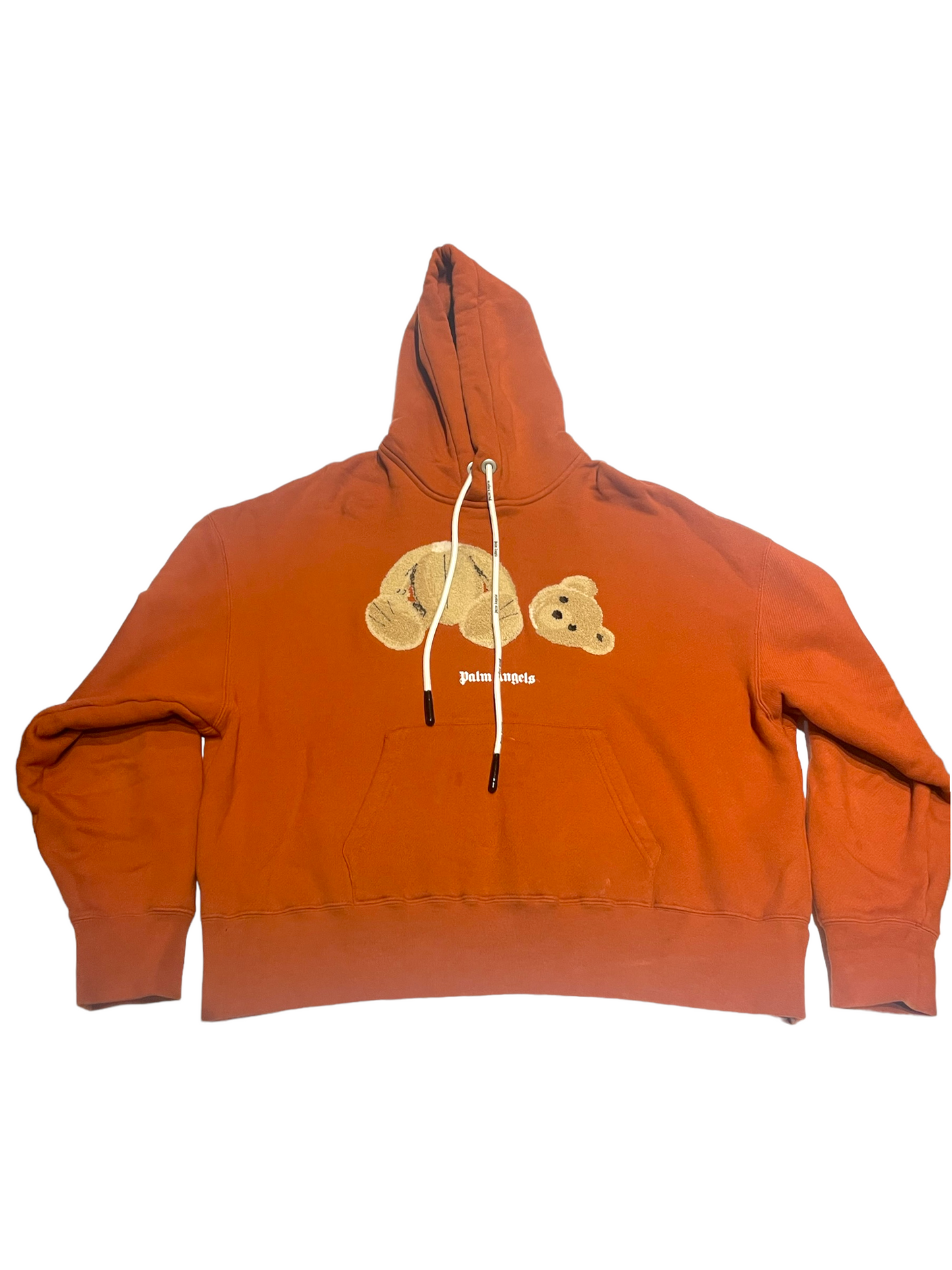 Palm Angels Chenille Teddy Bear Hoodie