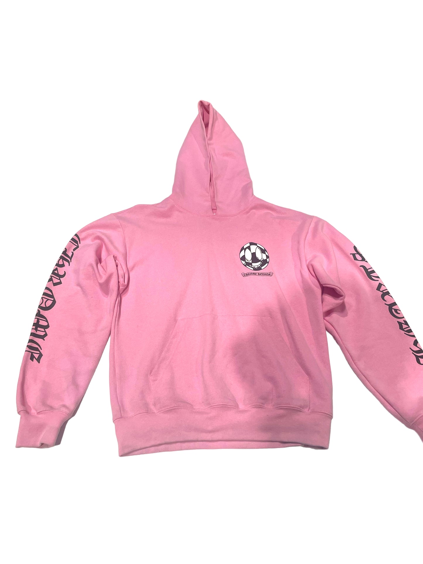 Chrome Hearts  Pink Hoodie