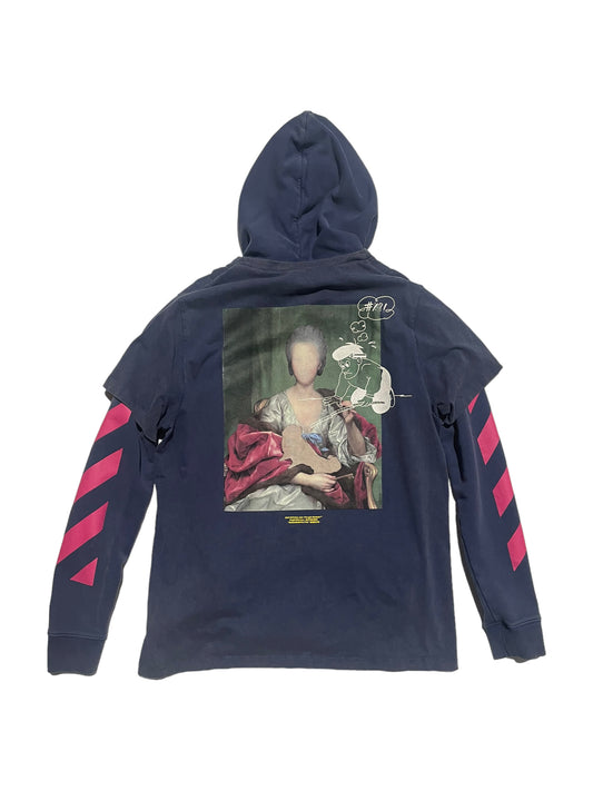 Off-White Diag Mariana Hoodie w/ Shirt