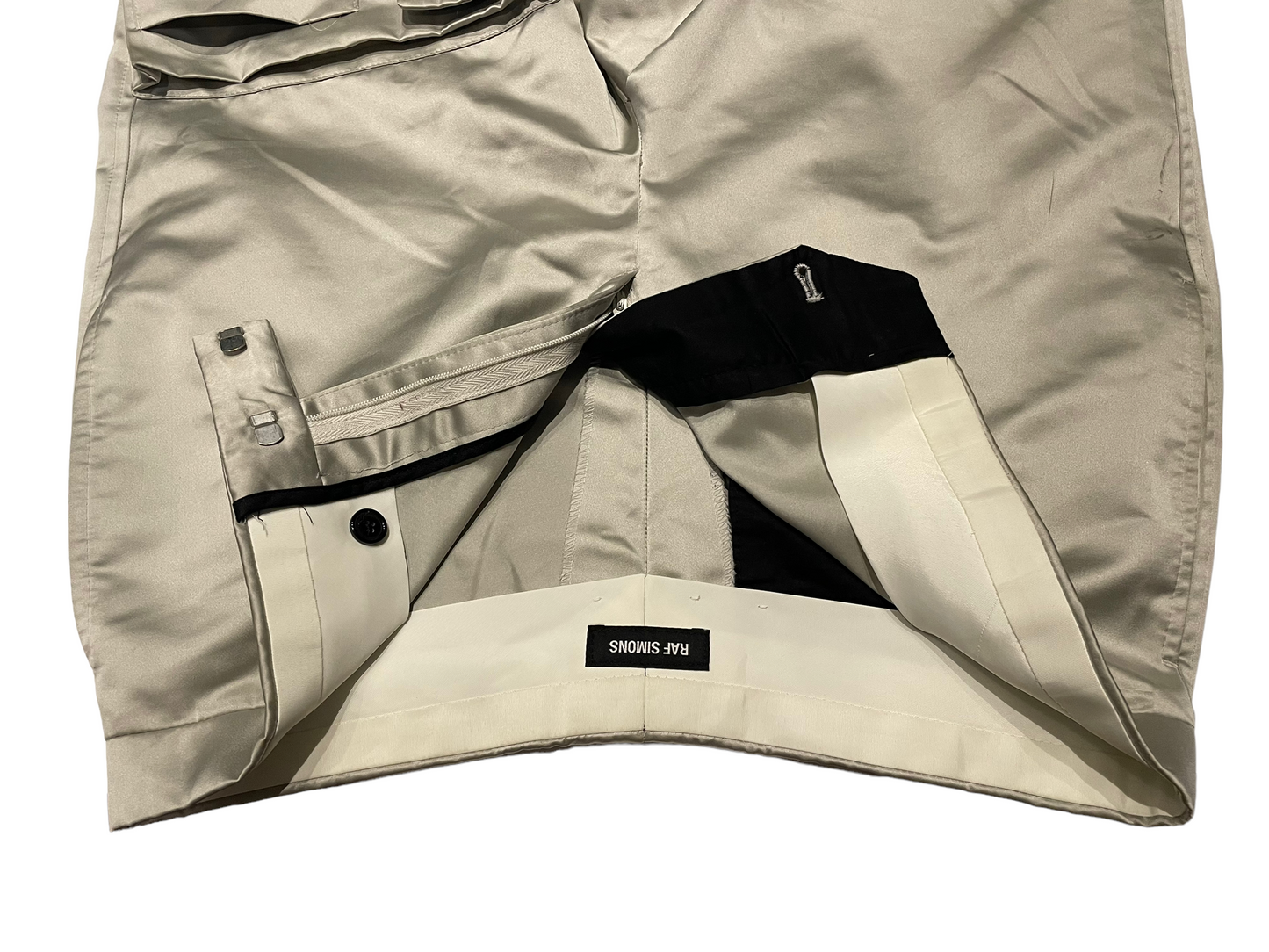 RAF Simons Space Silver Grey cargo pant