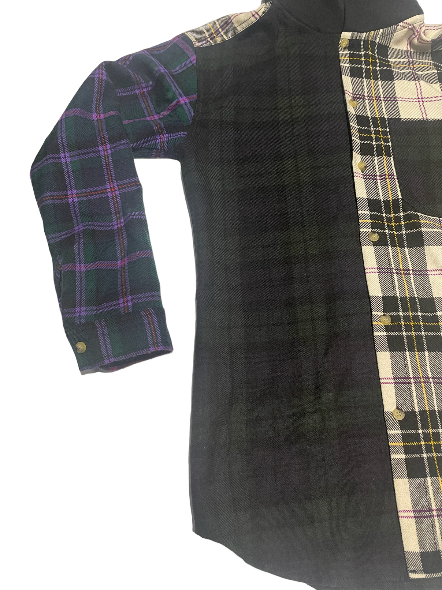 Alexander Wang flannel shirt with hood