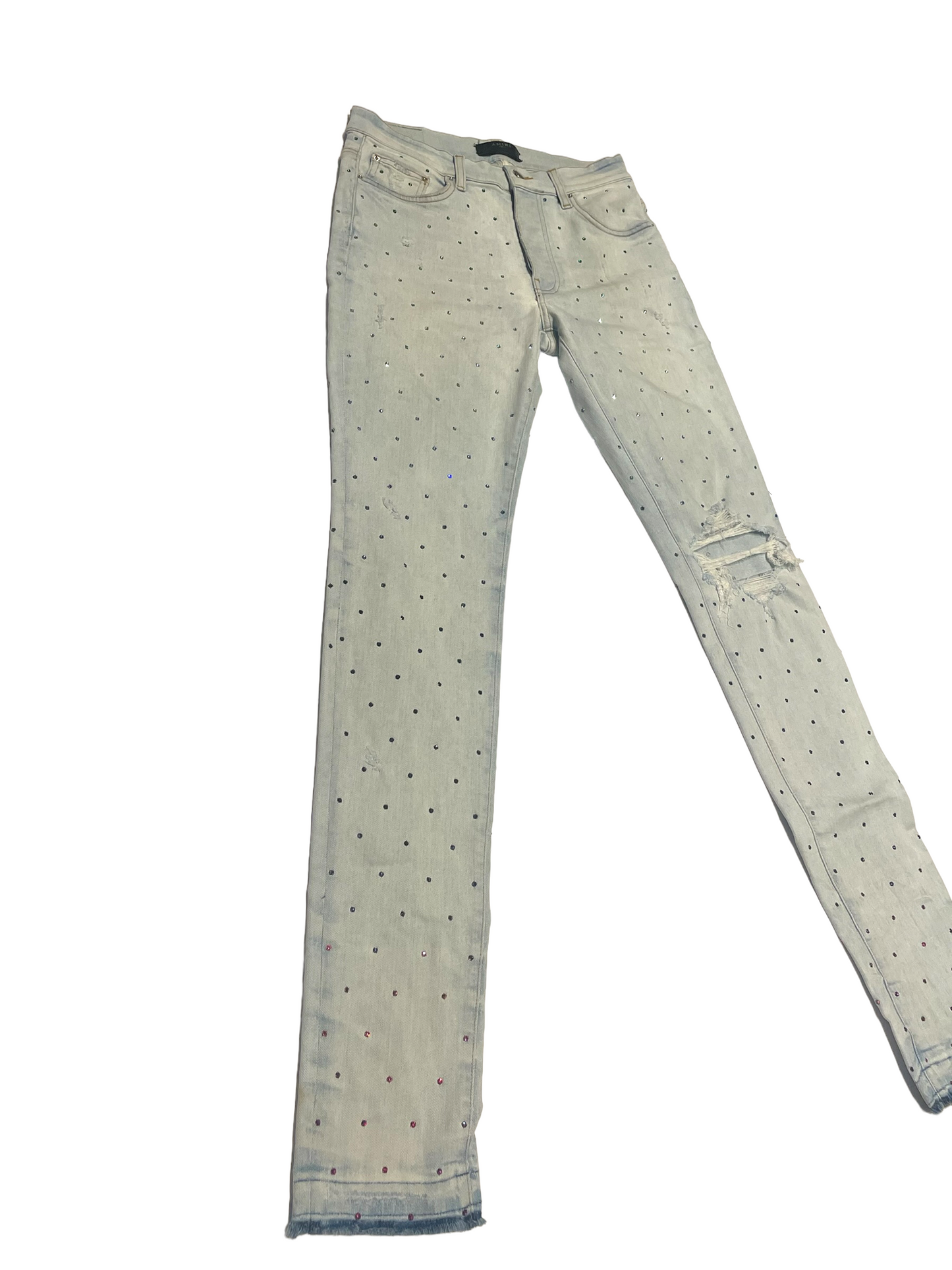 AMIRI studded skinny jeans