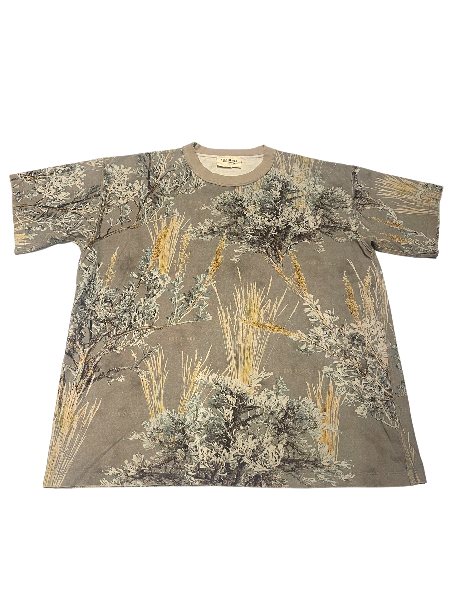 FEAR OF GOD  6th collection Floral T-shirt