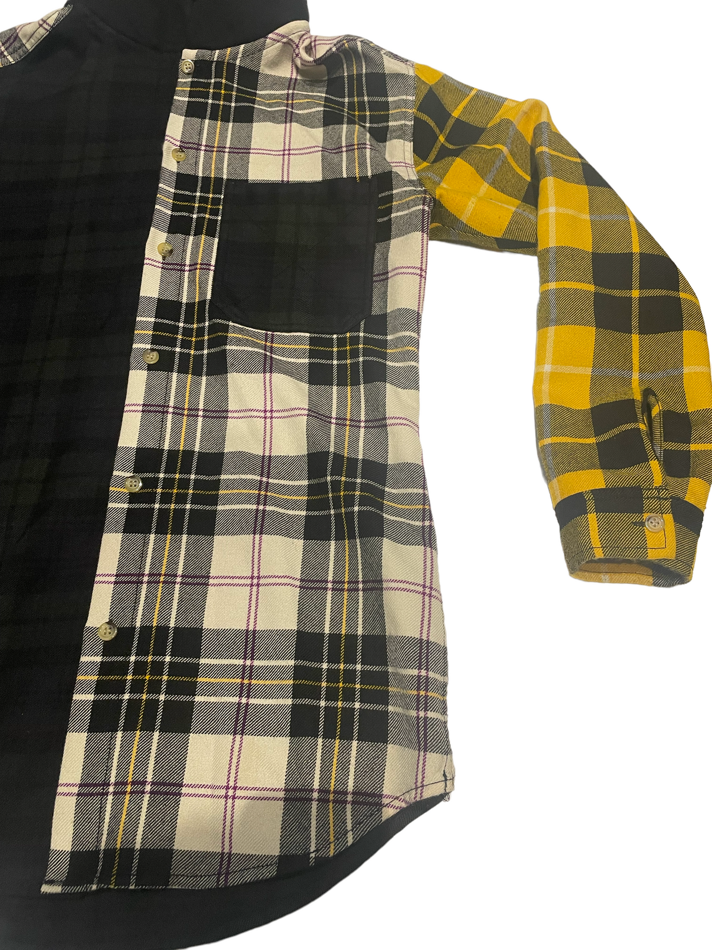 Alexander Wang flannel shirt with hood