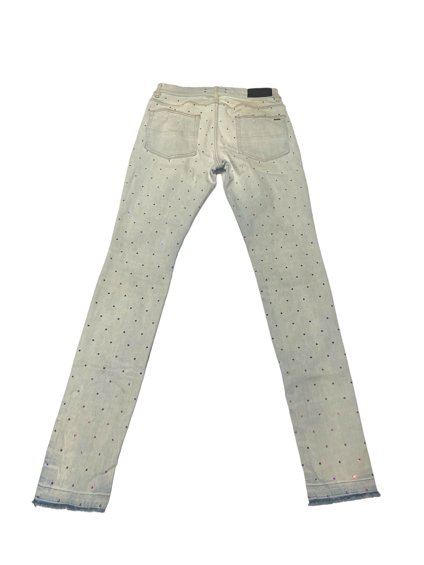 AMIRI studded skinny jeans