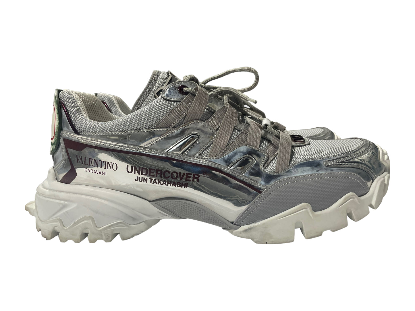 Valentino X Undercover Silver Climber sneakers