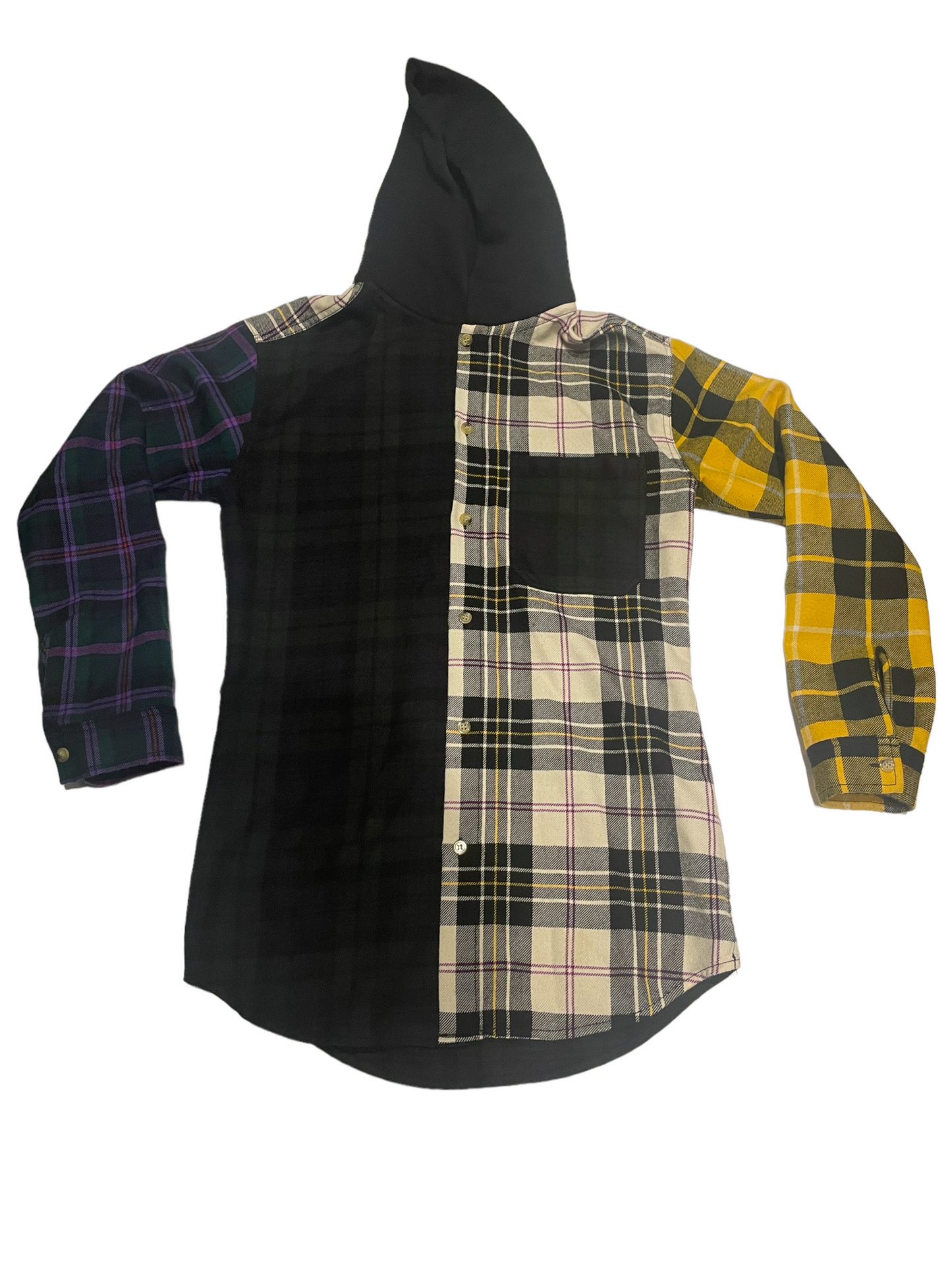 Alexander Wang flannel shirt with hood